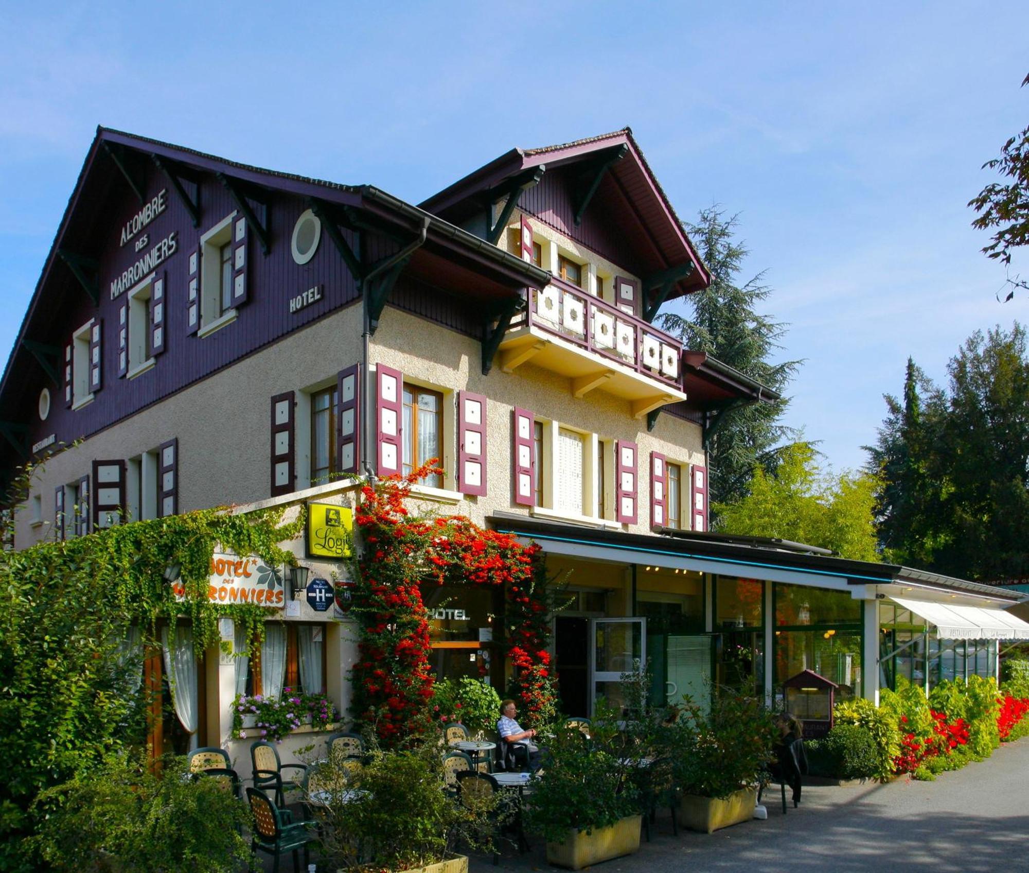 Hotel Les Marronniers Thonon-les-Bains Exteriér fotografie